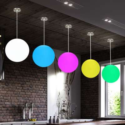 Plastic Christmas decor lamp led drop ball lamp